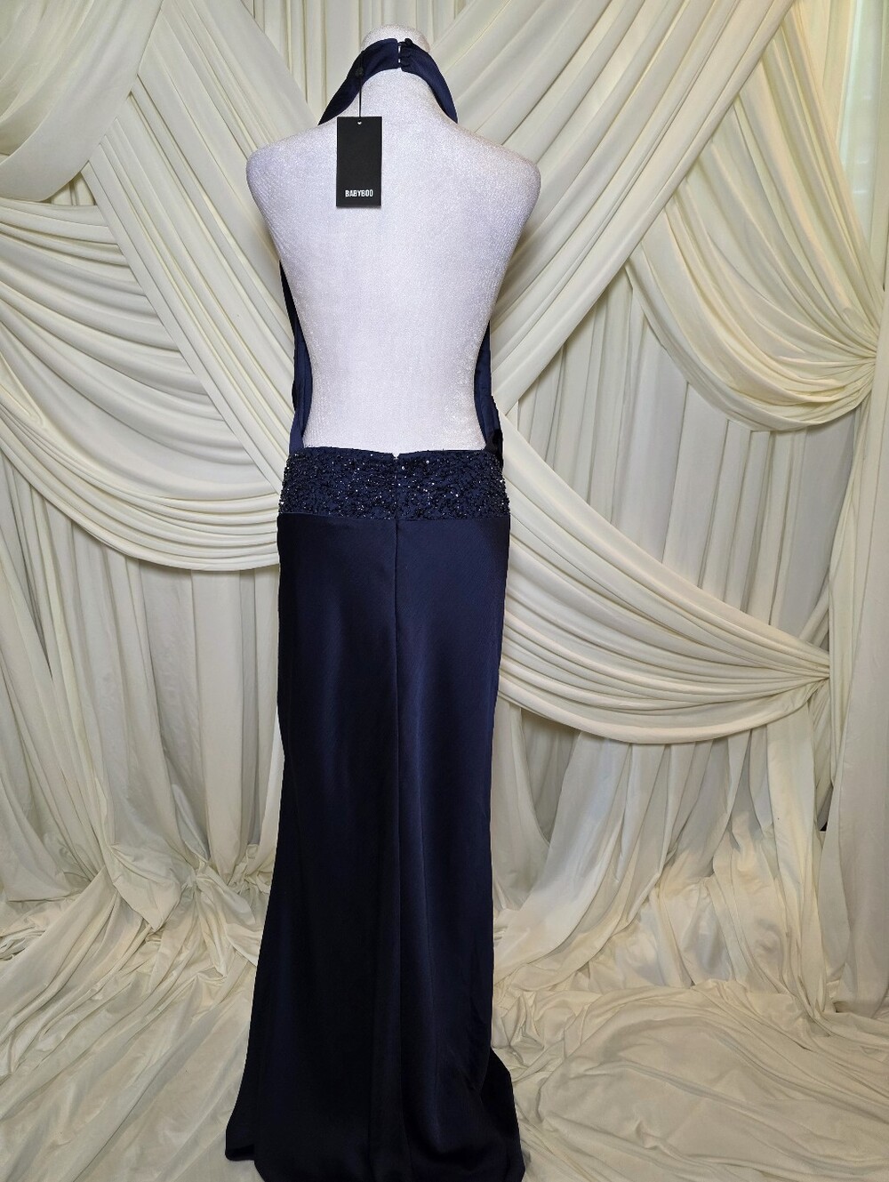 babyboo Armelle Long Dress - Navy Blue NWT small $213The Armel Long Dress - Picture 6 of 14